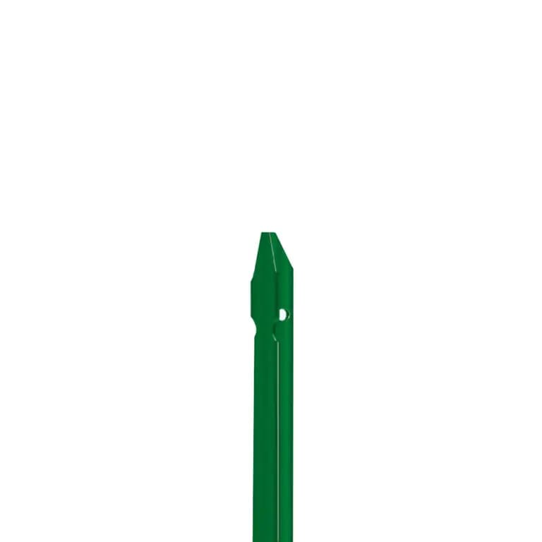 Stalp PVC în formă de T 1200 mm verde