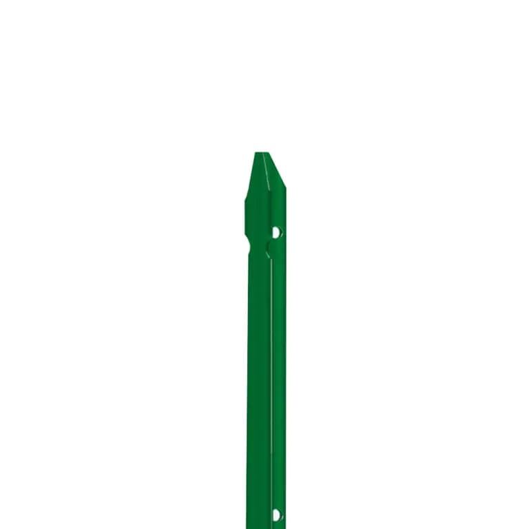 Stalp PVC în formă de T 2000 mm verde