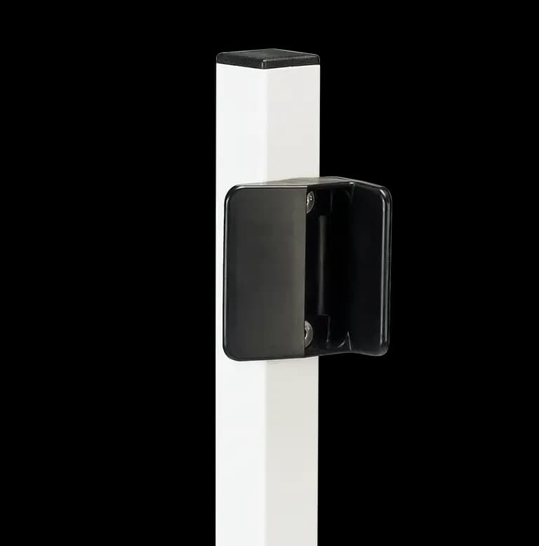 STKQF – Opritor fix pvc pentru incuietori TWIST40, adancime profil 40 mm