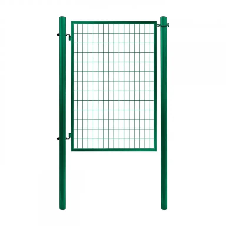 Set Poarta Pietonala PVC Economy 1.5 m Verde (Include Stalpi Balamale)