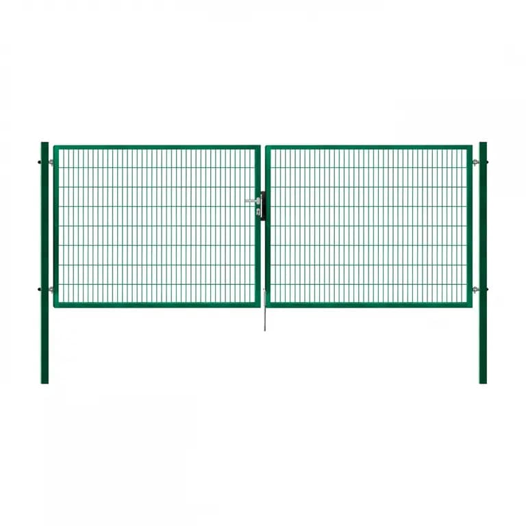 Poarta Batanta PVC Dublu-Fir Pilofor Super 4x1.98 m Verde