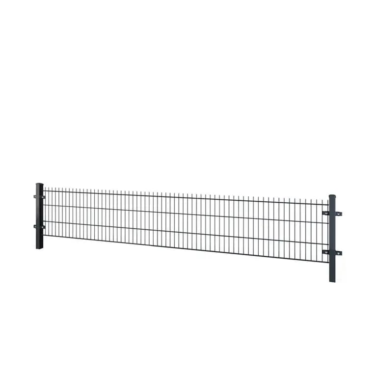 Panou Dublu-Fir 2D PVC 0.63m Antracit 6/5/6 mm
