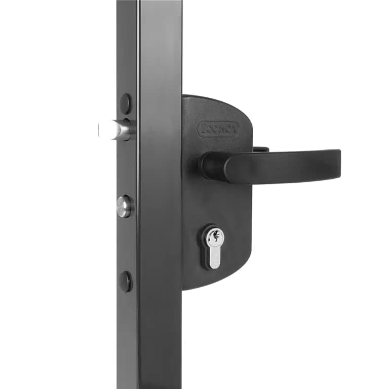 LAKZ P1 Negru – Incuietoare aplicata pentru poarta metalica