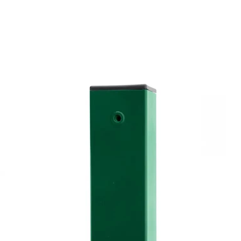 Stalp PVC patrat 60x60x1,5 mm 2400 mm verde