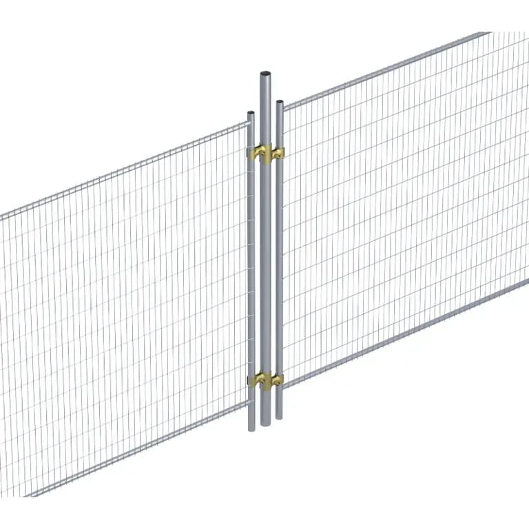 Stalp Ø60 mm pentru fixarea Panourilor Mobile - Accesoriu Gard Santier