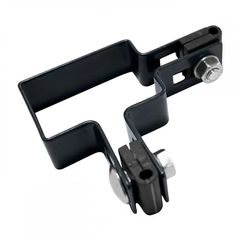 Colier Platband de colt PVC Antracit 40x60 mm - Accesoriu prindere gard