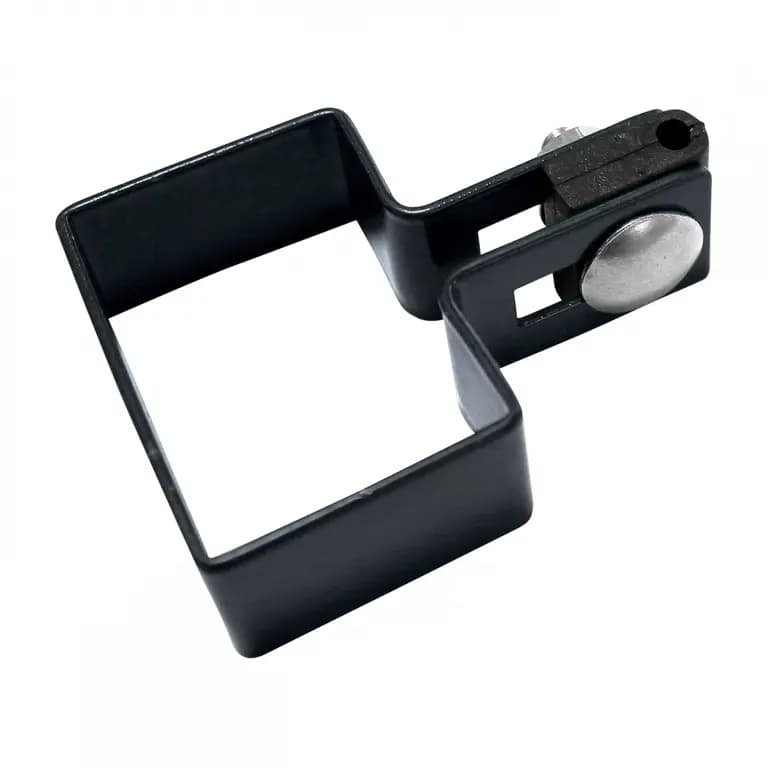 Colier Platband de capat PVC Antracit 40x60 mm - Accesoriu prindere gard