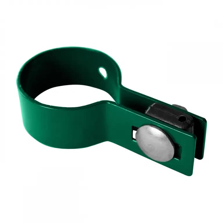 Colier Platband de capat PVC Verde D48 mm - Accesoriu prindere gard