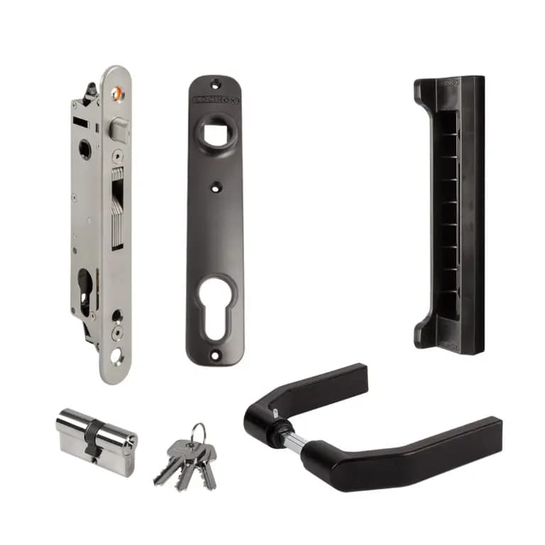 Fortylock KIT POLI – Incuietoare incastrabila pentru porti metalice
