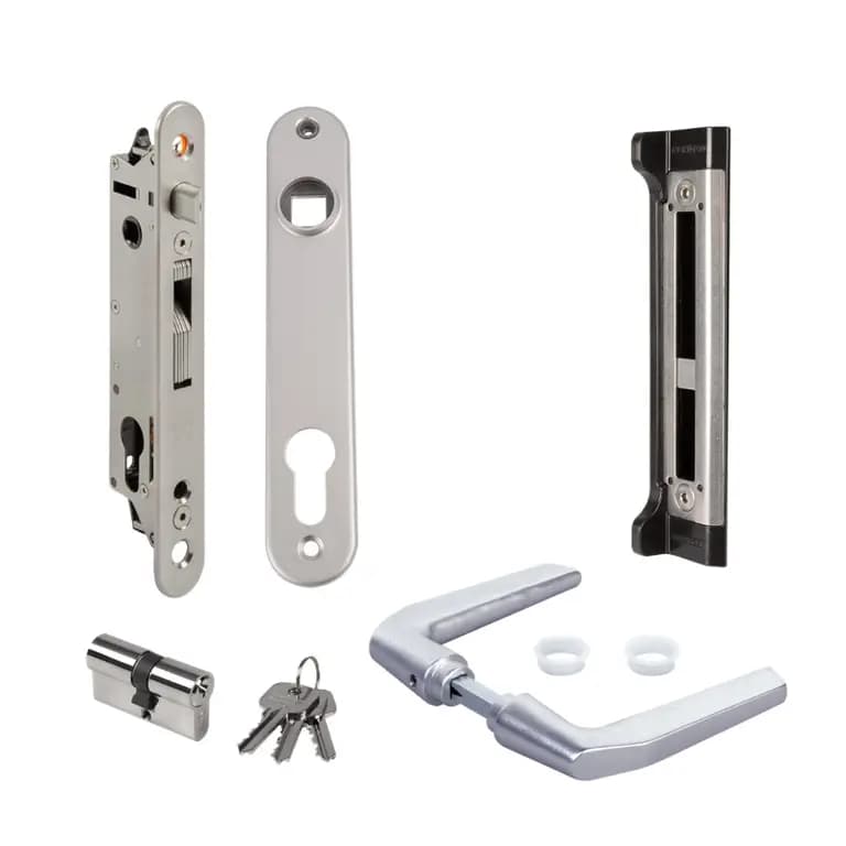 Fortylock KIT ALUMINIU – Incuietoare incastrabila pentru porti metalice