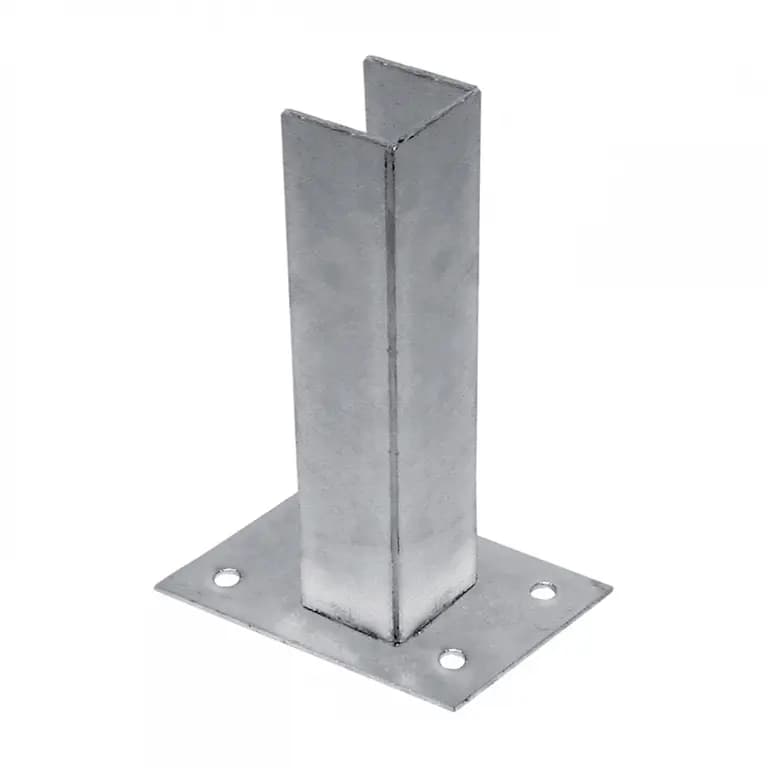 Talpa Zincata pentru Stalp Patrat 60x60 mm - Accesoriu Stalpi