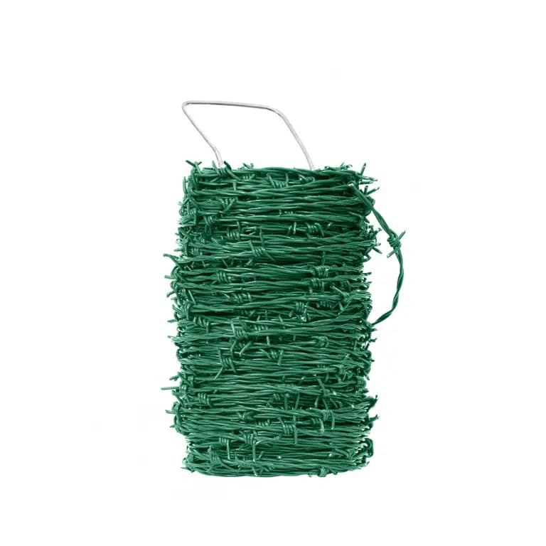 Sarma ghimpata PVC rola 50 ml 3,2 Kg Verde RAL 6005