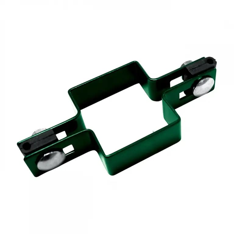 Colier Platband PVC Verde 60x60 mm - Accesoriu prindere gard