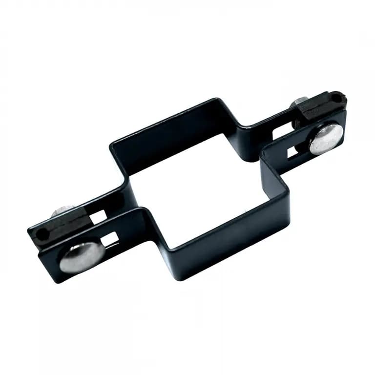 Colier Platband PVC Antracit 60x60 mm - Accesoriu prindere gard