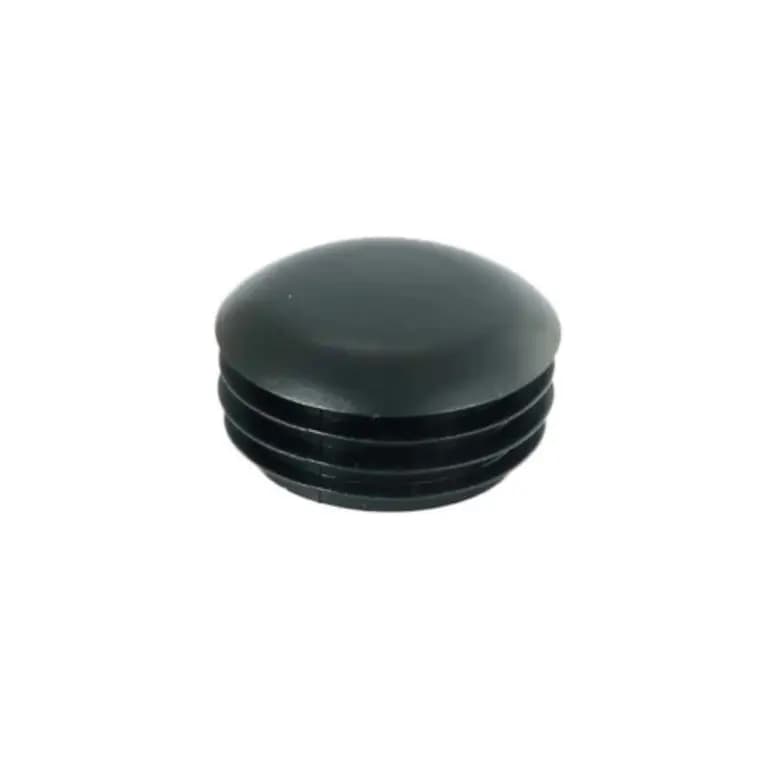 Capac tip dop PVC D18 mm Negru RAL 9005