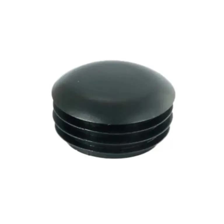 Capac tip dop PVC D20 mm Negru RAL 9005