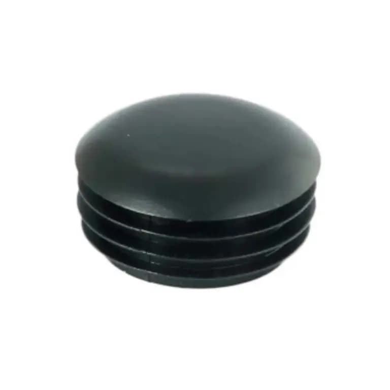 Capac tip dop PVC D22 mm Negru RAL 9005