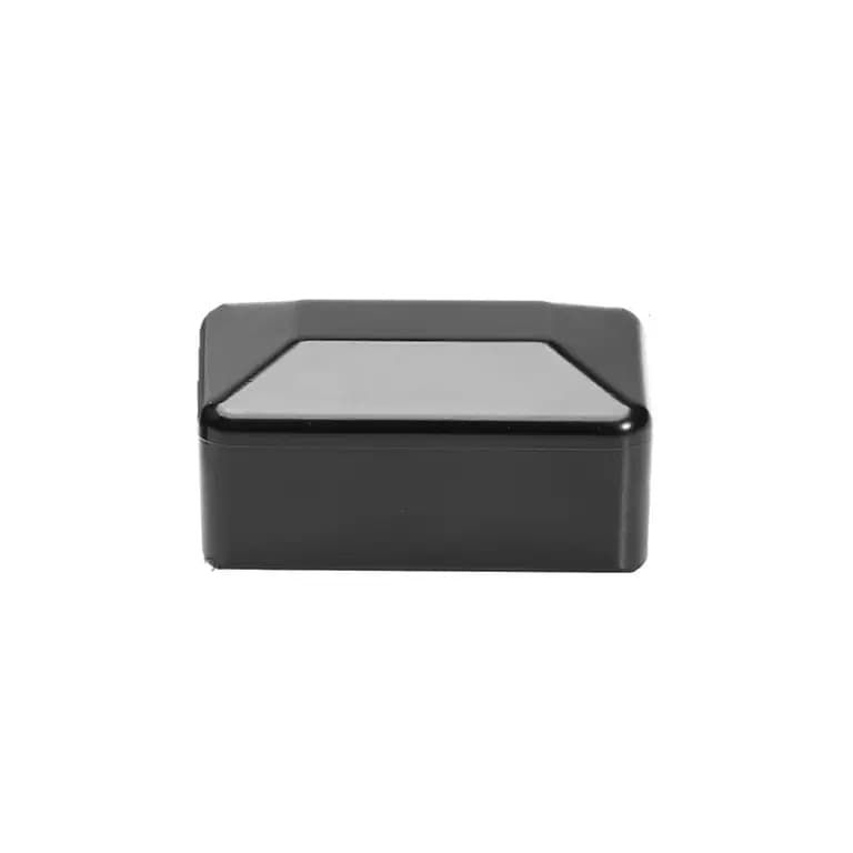 Capac capison PVC 40x80 mm negru