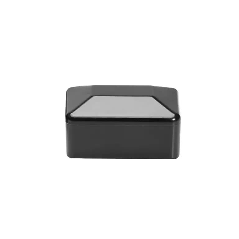 Capac capison PVC negru 60x80 mm