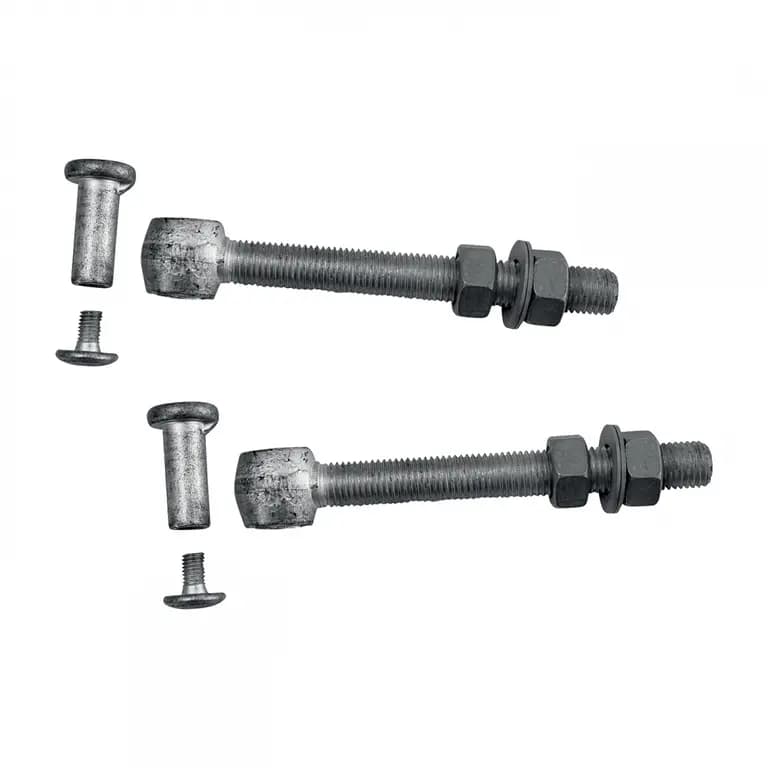Balama Zincata Ajustabila M16 130 mm (2 buc)