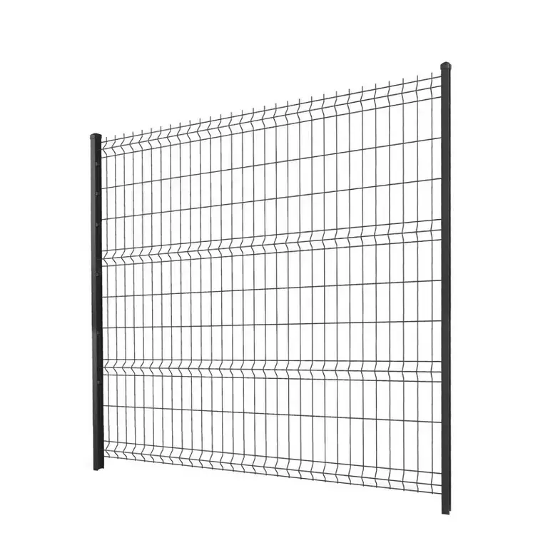 Vega B 3D PVC Antracit 2.03 m – Panou Bordurat 5 mm