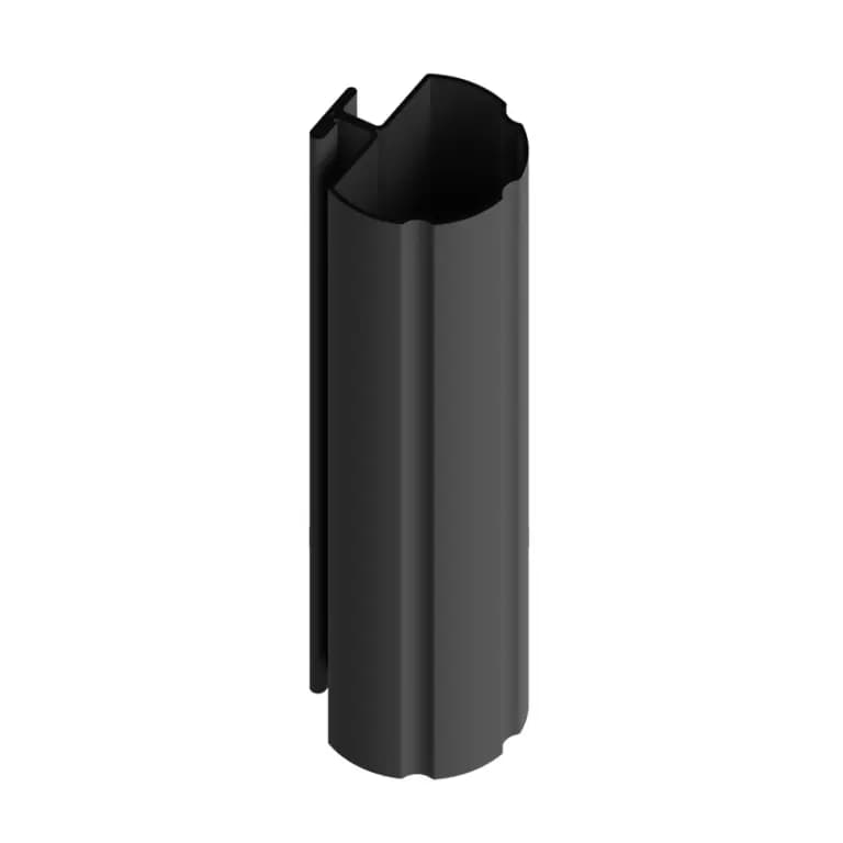 Stalp Profilat PVC Cremallera D70 3200 mm Antracit