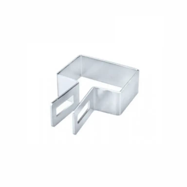 Colier Platband de capat Zn 100X100 mm - Accesoriu prindere gard