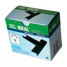Accesoriu de gard: capse metalice PVC verde RAL 6005, cutie 1000 buc – cutie Ideal, capse de 5 mm