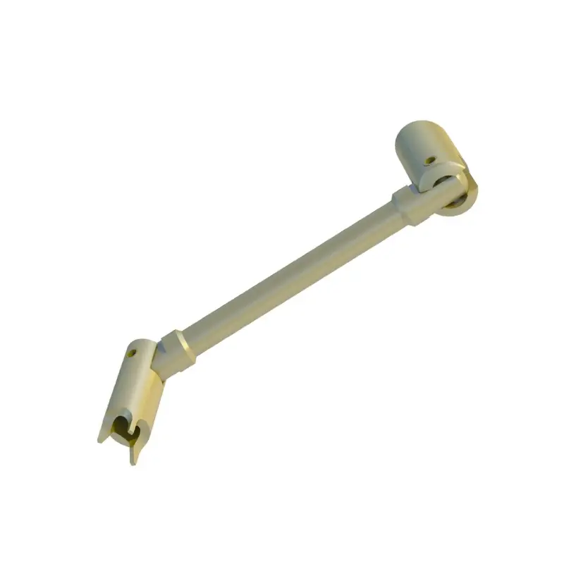 Accesoriu de gard: cheie pentru colierele panourilor mobile de șantier – piesă metalică articulată