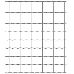 Plasă gard sudată Farmerfence Light zincată, 11 fire, fir 1.9+2.5 mm, 1.2 m, rolă 50 m – fire ondulate
