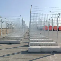 Gard mobil de înaltă securitate – delimitare zonă de lucru
