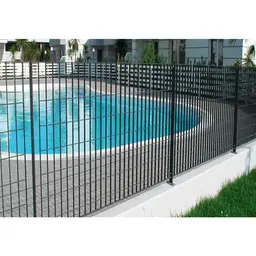Gard de securitate, panou metalic cu cadru Multisar 2 – în jurul unei piscine