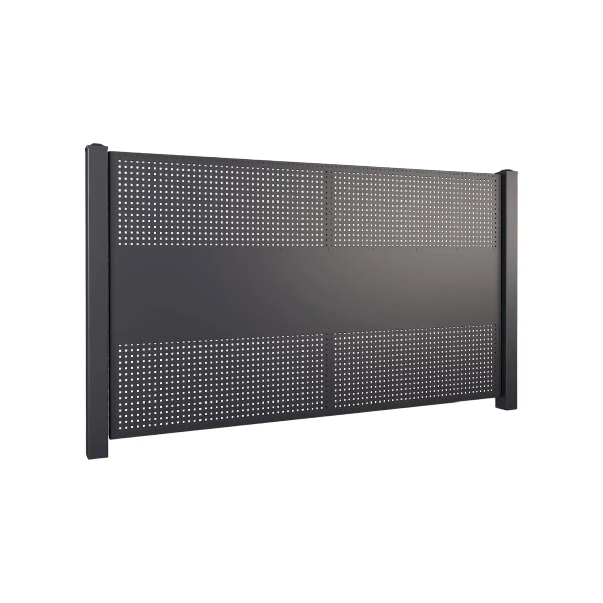 Gard rezidențial, panou Modern 10.112 – perforații decorative