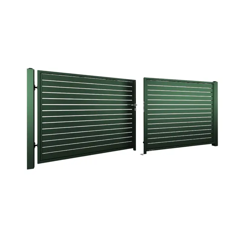 Poartă batantă auto Home Inclusive 10.230 – varianta verde, cu balamale