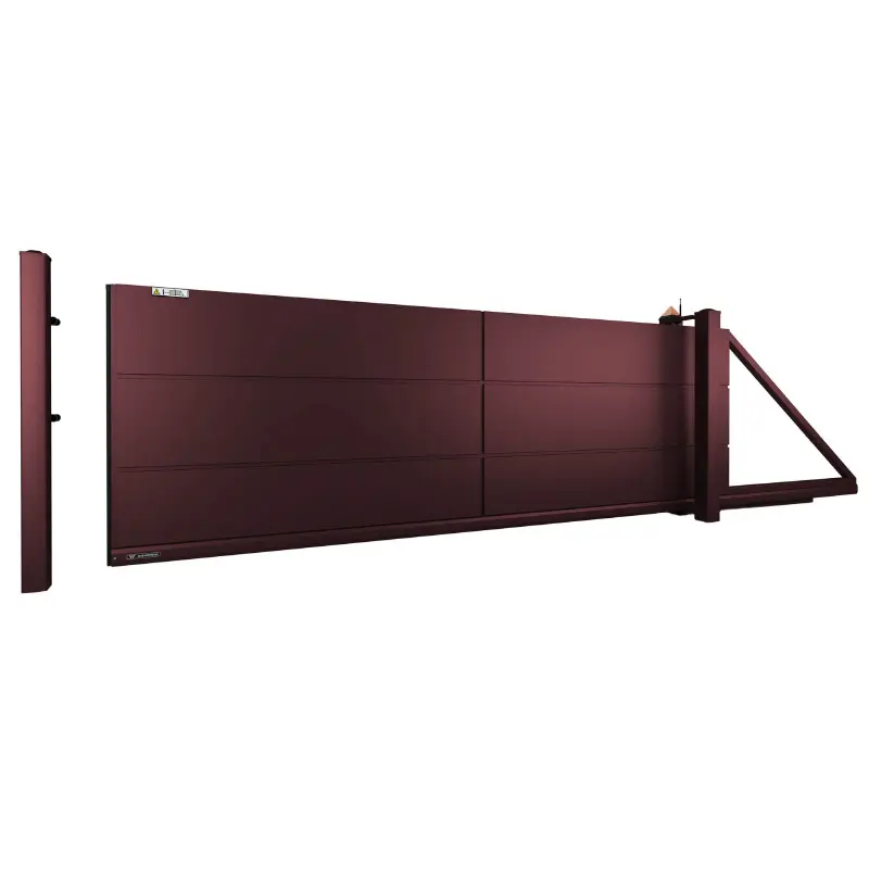 Poartă culisantă Home Inclusive 10.200v1 – variantă roșu închis