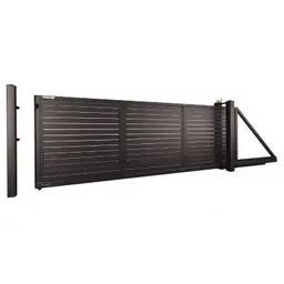 Poartă culisantă Home Inclusive 10.230 – lamele verticale, mecanism de glisare