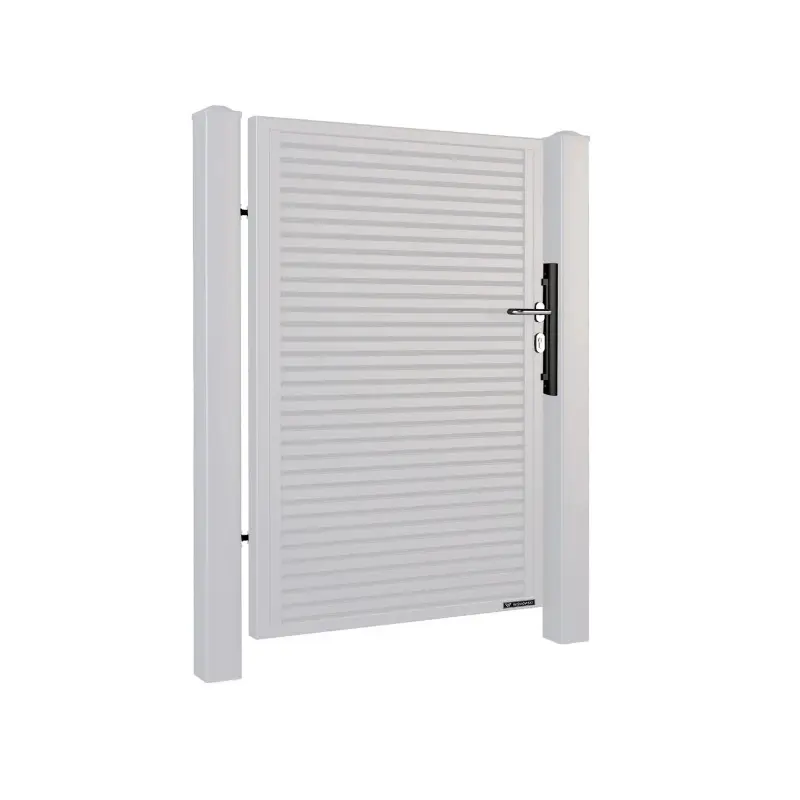 Poartă pietonală Home Inclusive 10.233 – variantă albă cu broască