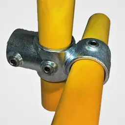 Sistem de balustradă și mână curentă – conector cu două șuruburi