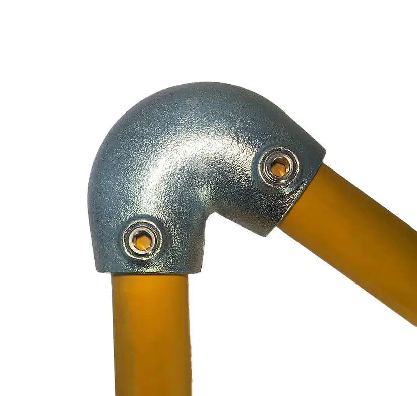 Sistem de balustradă și mână curentă – îmbinare tip cot