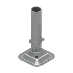 Talpă EPS-UPZ-V2, sistem de protecție a marginilor – tub metalic cu bază plată