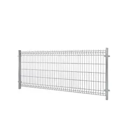 Gard panou bordurat 3D Vega B Light zincat, 1.03 x 2.5 m, sârmă 4 mm – panou montat pe stâlpi