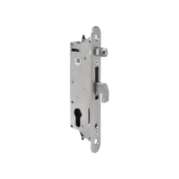Încuietoare încastrabilă Locinox Fiftylock, kit aluminiu, pentru porți metalice – broasca din kit