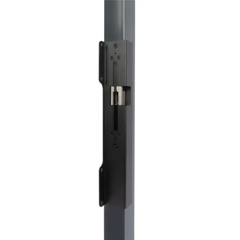 Opritor electric Intralec C 40 pentru încuietori încastrabile – montat pe stâlp, finisaj negru