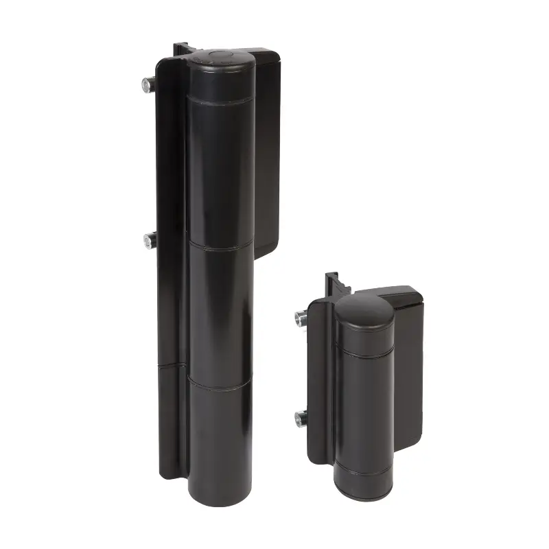 Amortizor și balama 180° Mammoth HD negru, heavy duty, pentru porți grele – mecanism de articulare