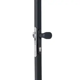 Mâner 3006PAD – cu broască, montat pe profilul vertical al porții