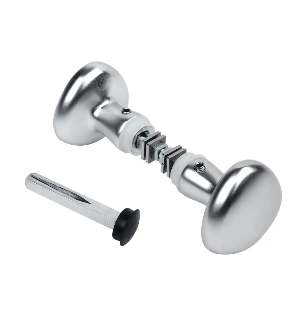Mâner rotund blocabil 3006KR – broască, piese de prindere și șurub