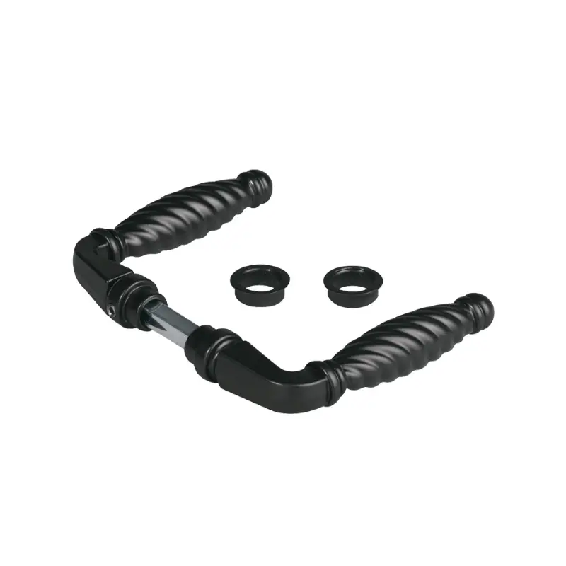 Mâner ornamental 3006FAD16 – design spiralat, finisaj negru