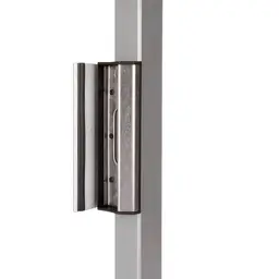 Opritor industrial reglabil SAKL QF negru din oțel inoxidabil, adâncime profil 40-60 mm – prins pe profil metalic
