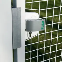 Set mâner antipanică cu apăsare 3006PUSH – poartă din plasă, eticheta PUSH