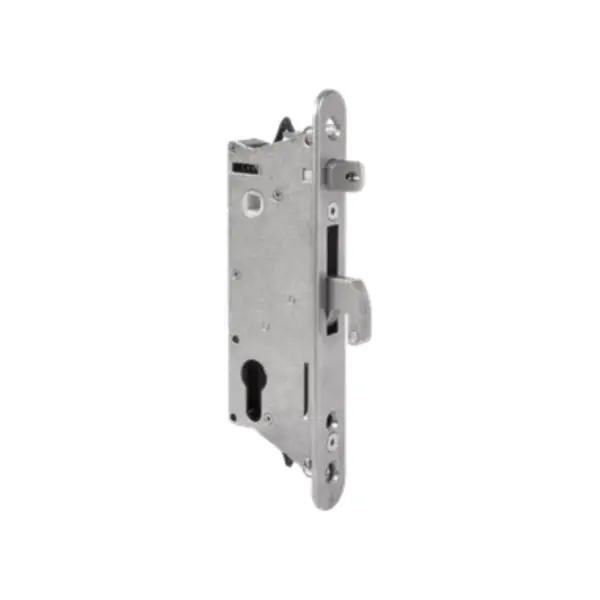 Încuietoare încastrabilă Locinox Sixtylock pentru porți metalice – broască cu orificiu pentru cheie